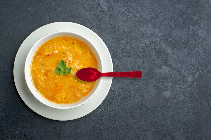 DecorRack Plastic Cutlery Set  Red Plastic Silverware Sets for Parties  96 Piece Bulk Heavy Duty Plastic Utensils Set (Red  96 Pieces) - Image 5