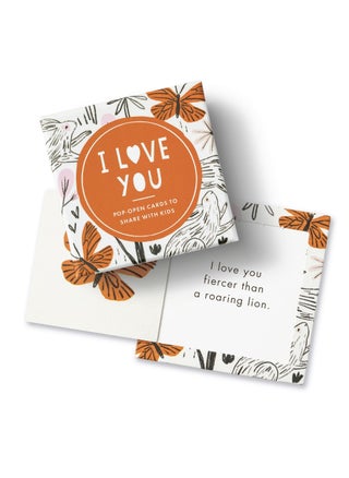 Compendium ThoughtFulls for Kids — I Love You — 30 Pop-Open Cards to Share with Kids, Each with a Different Inspiring Message Inside - pzsku/ZC8E97EA662044F294679Z/45/1749324586/b9b4203d-5987-448d-b864-a6a115b9d7dd
