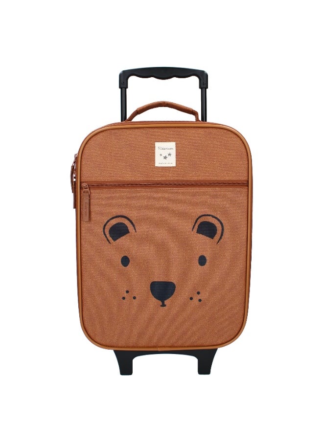Kidzroom Trolley suitcase Kidzroom Brown Bear  - Image 1