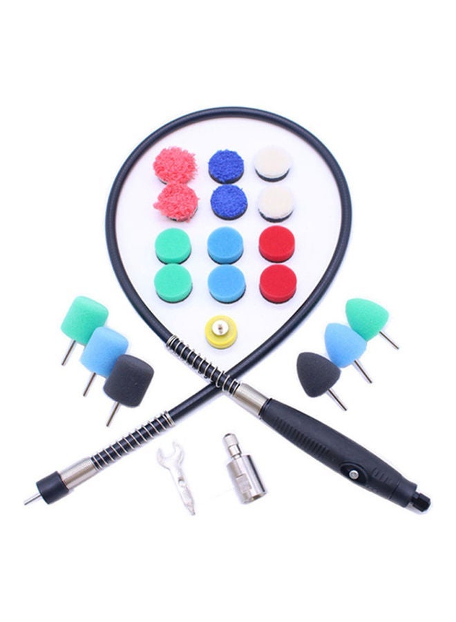 NIBEMINENT 22-Piece Foam Pads Sponge Disc Set Multicolour - Image 1