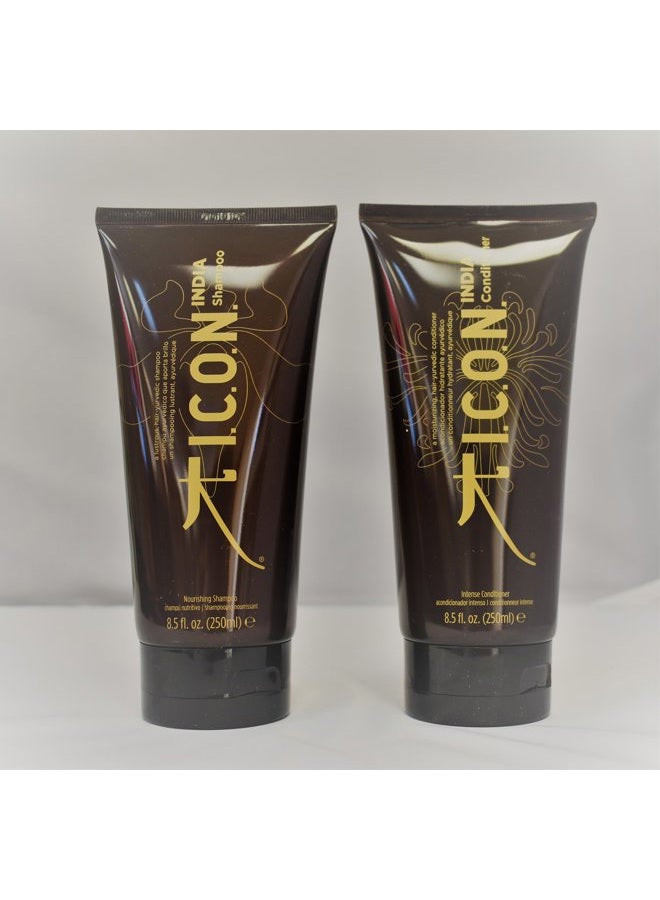 K I.C.O.N. India Shampoo & Conditioner 8.5 fl oz DUO