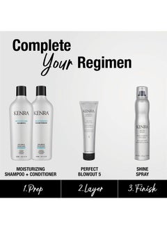 Kenra Professional Kenra Shine Spray | Instant Weightless Shine Hairspray | Tames Frizz & Flyaways | Enhances Color Vibrancy | Lightweight, No Hold | All Hair Types | 5.5 oz  - Image 4