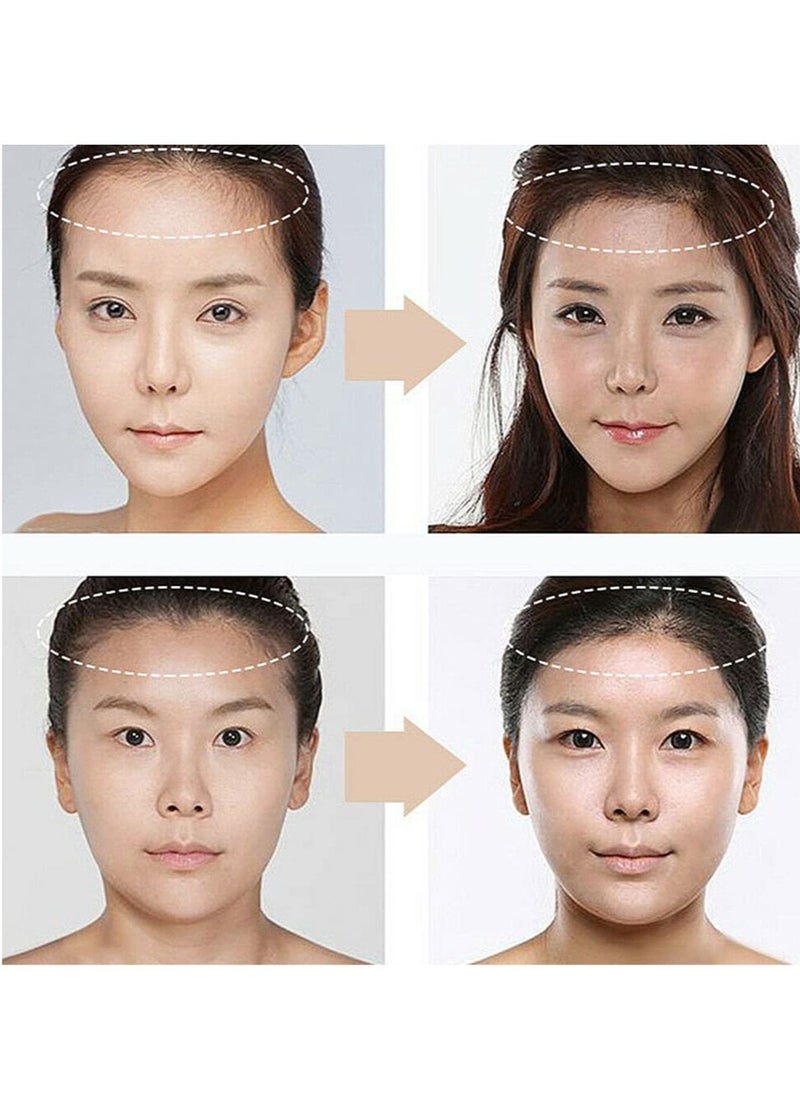 Sevich Hairline Powder, Waterproof Hair Fiber Instant Hair Shadow, Portable Quick Magical Hair Fluffy Powder, Hair Color Dye Forehead Hair Line Filling Powder For Bald Spot Cover Up, (`1pc, Brown 2)  - Image 4