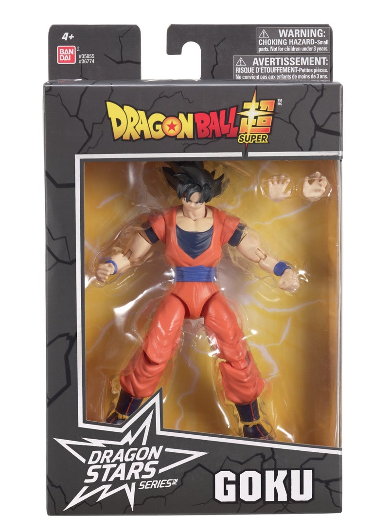 Bandai Dragon Ball Stars Goku Version 2 6.5-Inches| Collectible Action Figure | Display Figure | Interchangeable Hands | Articulated Toy Figure | Perfect Gift for Collectors, Manga & Anime Lovers! - Image 1