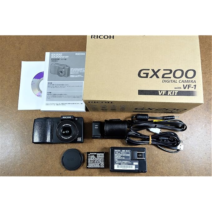 RICOH Digital Camera Gx200 Vf Kit , View Finder Vf-1 - Image 1
