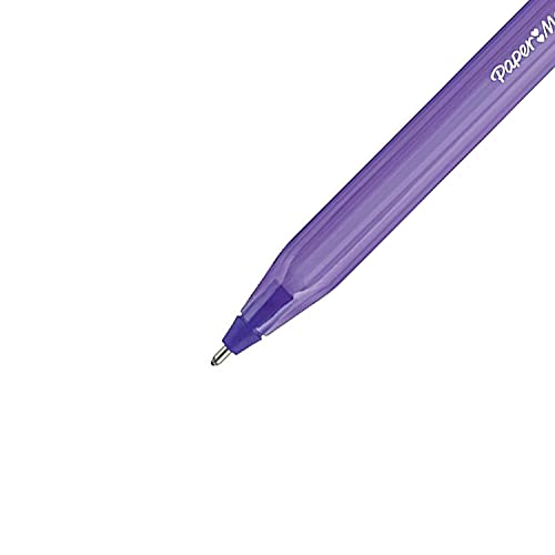 Paper Mate InkJoy 100ST Ballpoint Pen | Medium Point (1.0mm) | Violet | 12 Count - Image 3