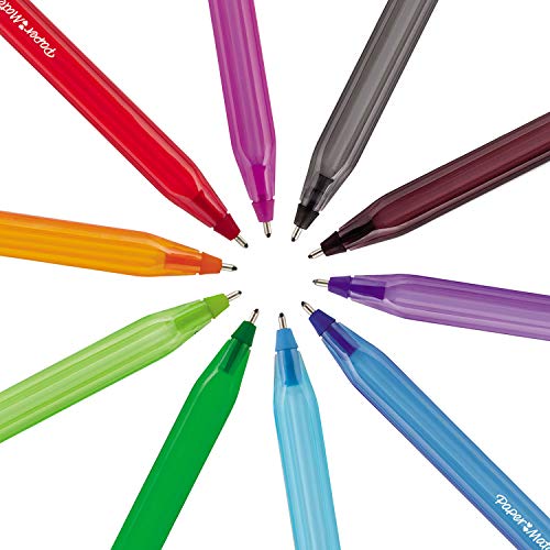 Paper Mate InkJoy 100ST Ballpoint Pen | Medium Point (1.0mm) | Violet | 12 Count - Image 5