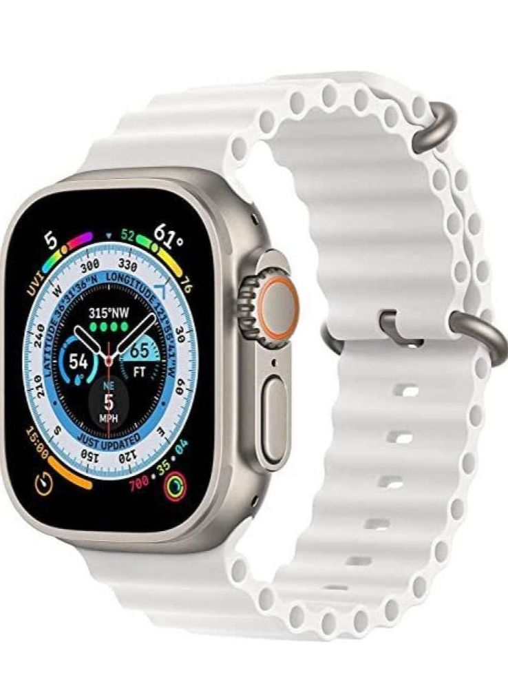 ساعة ذكية جديدة من سلسلة S8 Ultra للرجال والنساء، مقاومة للماء، تعمل بالبلوتوث، شحن لاسلكي، شاشة عالية الدقة - Image 1