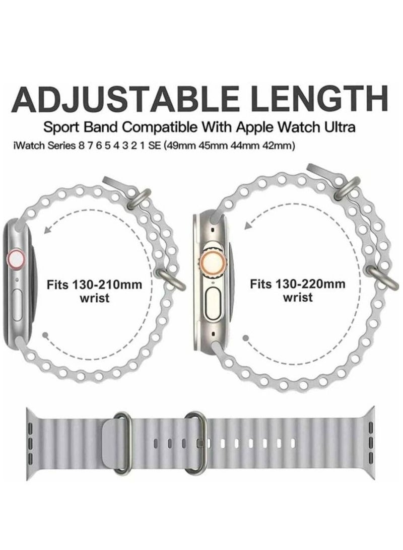 ساعة ذكية جديدة من سلسلة S8 Ultra للرجال والنساء، مقاومة للماء، تعمل بالبلوتوث، شحن لاسلكي، شاشة عالية الدقة - Image 3