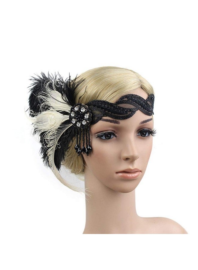 جيسن قطعة رأس من ريش الطاووس من مجموعة فلابر في عشرينيات القرن العشرين من جاتسبي - Image 2