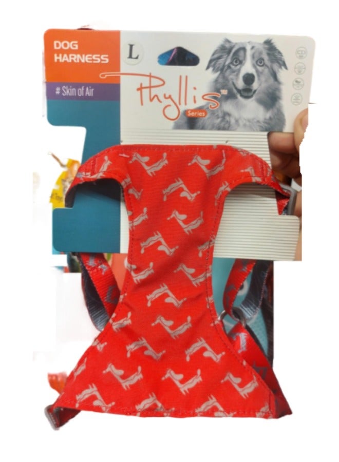 سرج للكلاب مطبوع، مقاس كبير، بألوان متنوعة - Image 4