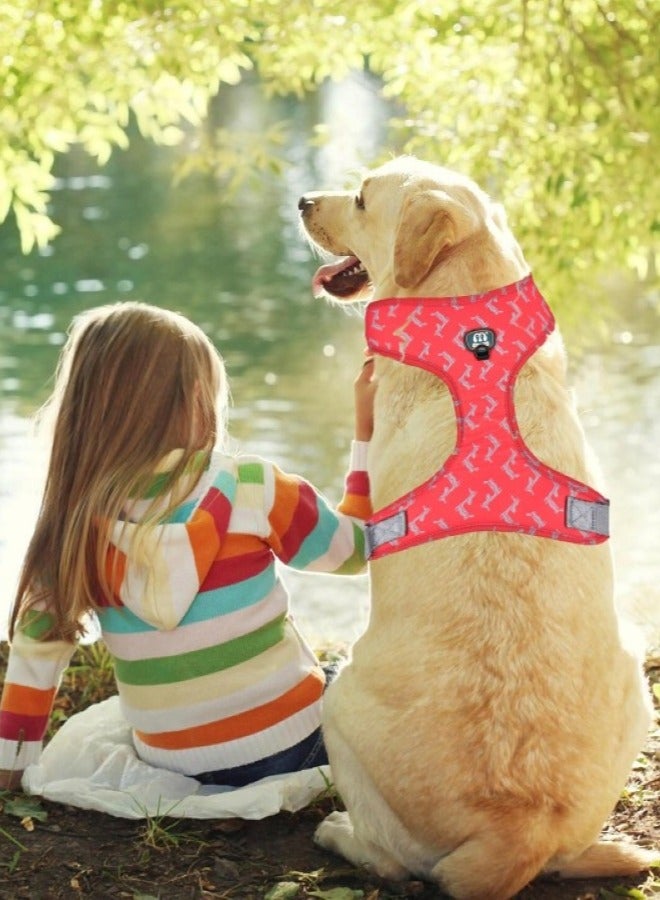 سرج للكلاب مطبوع، مقاس كبير، بألوان متنوعة - Image 2