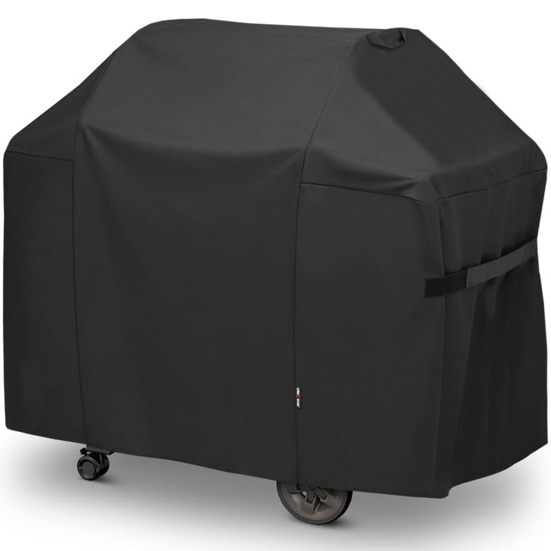 Unicook 58 Inch Grill Cover for Weber Genesis II, LX 300 Series and Genesis 300 Series Gas Grills, Heavy Duty Waterproof Fade Resistant BBQ Cover, All Weather Protection, Compared to Weber 7130 - Image 1