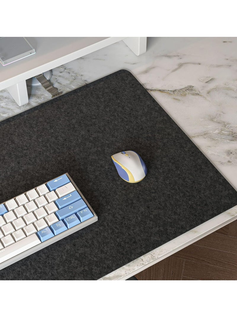 Oasisgalore Desk Pad,Office Felt Desk Mat, Extended Large Mouse Pad, 35.5" x 15.8" Desk Protector Writing Desk Mat  - Image 5