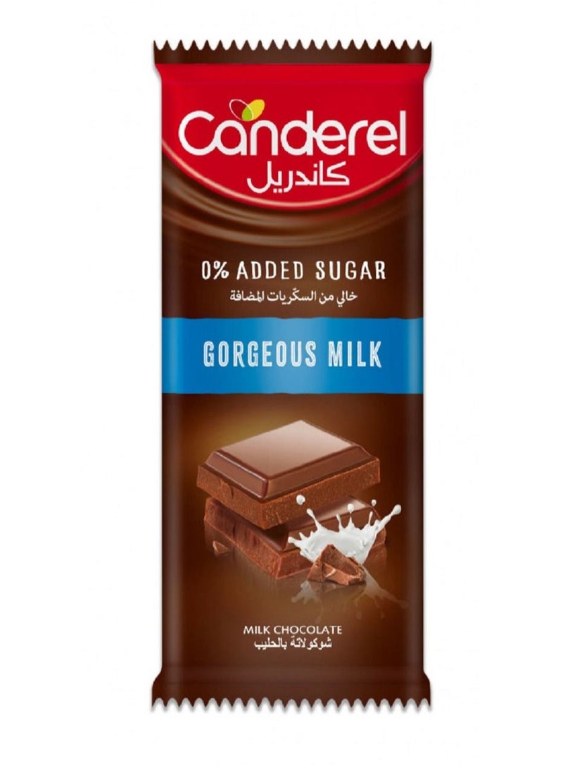Canderel Milk Chocolate No Added Sugars 100gm