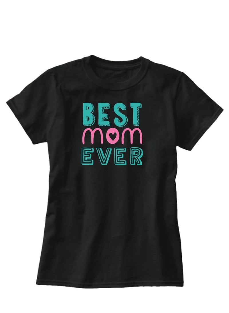 PRINTSHOP4ME Mothers Day Tshirt - Tshirt Gift from Kids Daughter Son - Best Mother's Day Tshirt - Best Mom Ever Tshirt - Gift for Mom - Image 3