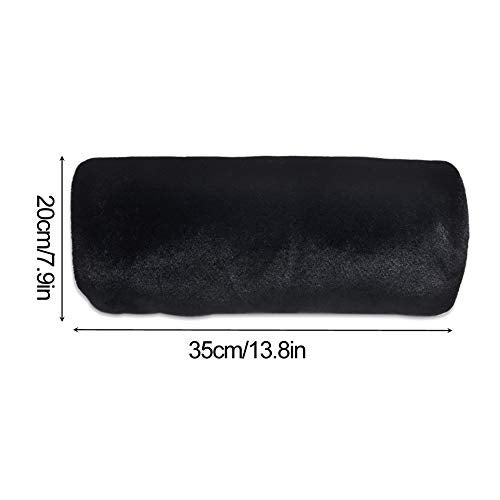 Wed2BB Faux Fur Hand Muffs Women Warm Faux Fur Muffs Black - Image 5