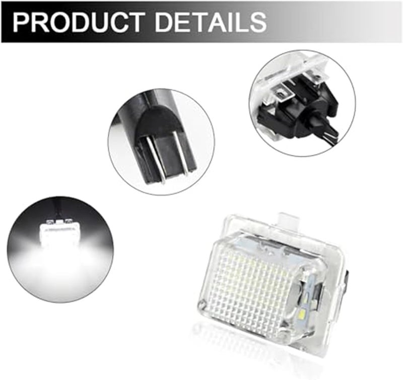 Wivplex 2X License Plate Lights for Benz - Image 3