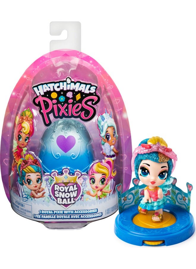 HATCHIMALS - HATCHIMALS COLLEGTIBLES Pixies - Royal Snow Ball - Image 1
