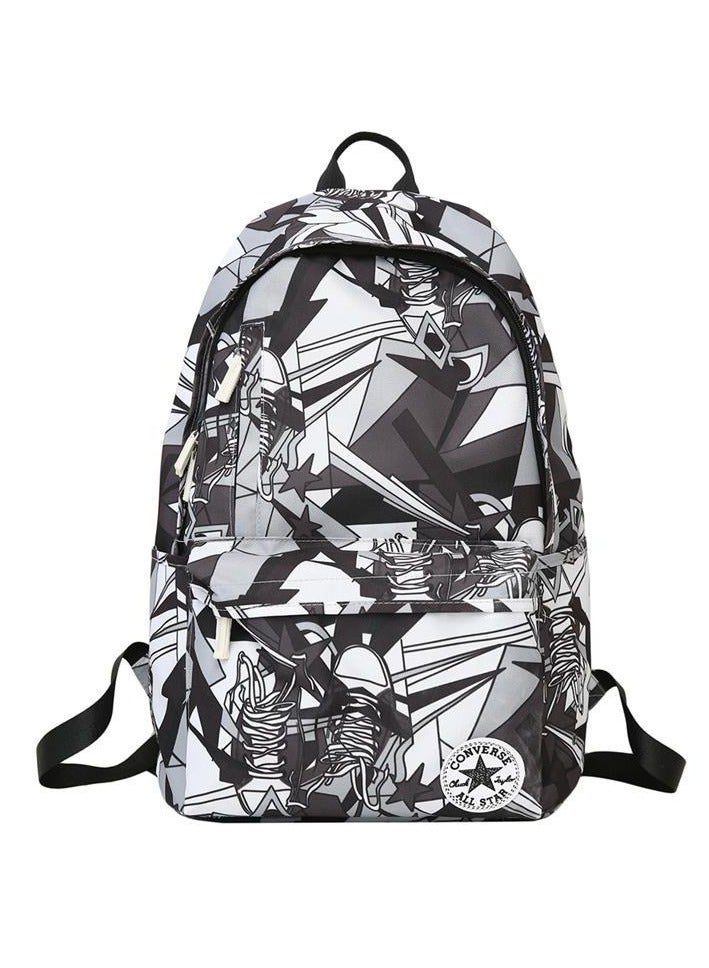 كونفرس 【School season】Classic logo anime printing design schoolbags school bags large capacity schoolbags boys and girls schoolbags - Image 1