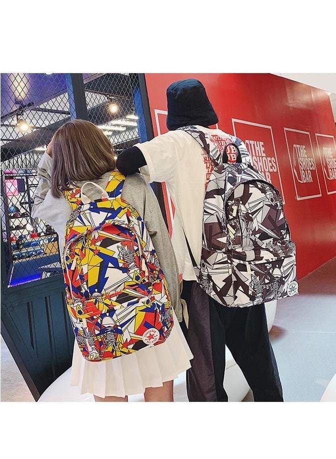 كونفرس 【School season】Classic logo anime printing design schoolbags school bags large capacity schoolbags boys and girls schoolbags - Image 3