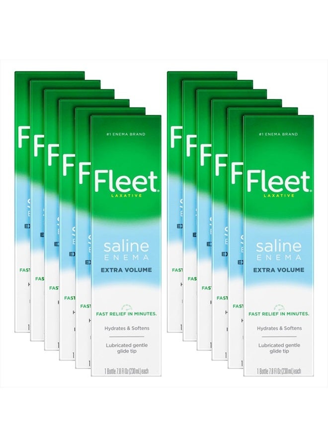 Fleet Saline Laxative Enema 7.8 oz (Pack of 12), Multicolor - Image 1