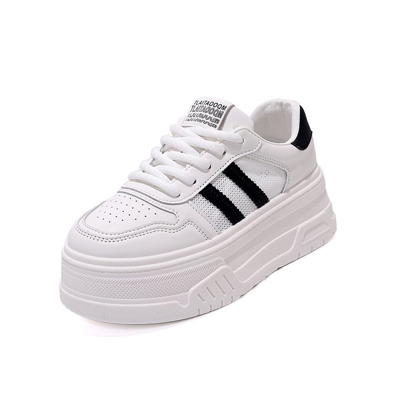 Womens Chunky Sneakers Spring Summer 2024 white and black