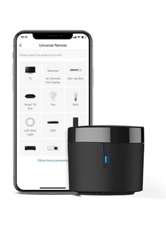 Broadlink RM4 Mini Smart Remote(2.4GHz Wi-Fi Only),Smart Home Automation Wi-Fi Infrared Blaster for TV, AC, STB Audio, Works with Alexa, Google Home, IFTTT  - Image 1