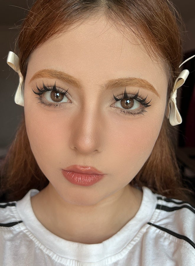 عيون غامضة ميستيك آيز عدسات لاصقة ملونة 6 أشهر، “Date”  14.20 مم، عدسات تجميلية بمظهر طبيعي للاستخدام اليومي، لون عيون شائع ومبيْع بشدة، للجنسين، مع علبة - Image 2