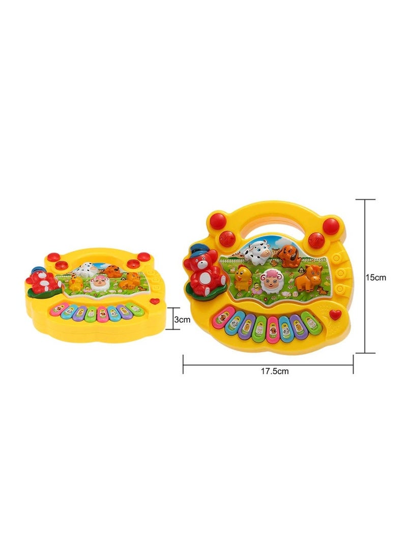 BLOOMING TIME Animals Sound Musical Piano Baby Toy with Flash Lights for Kids - Image 5