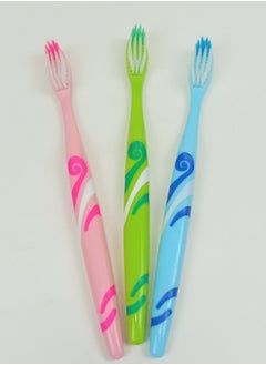 Multicolor 3 Toothbrushes