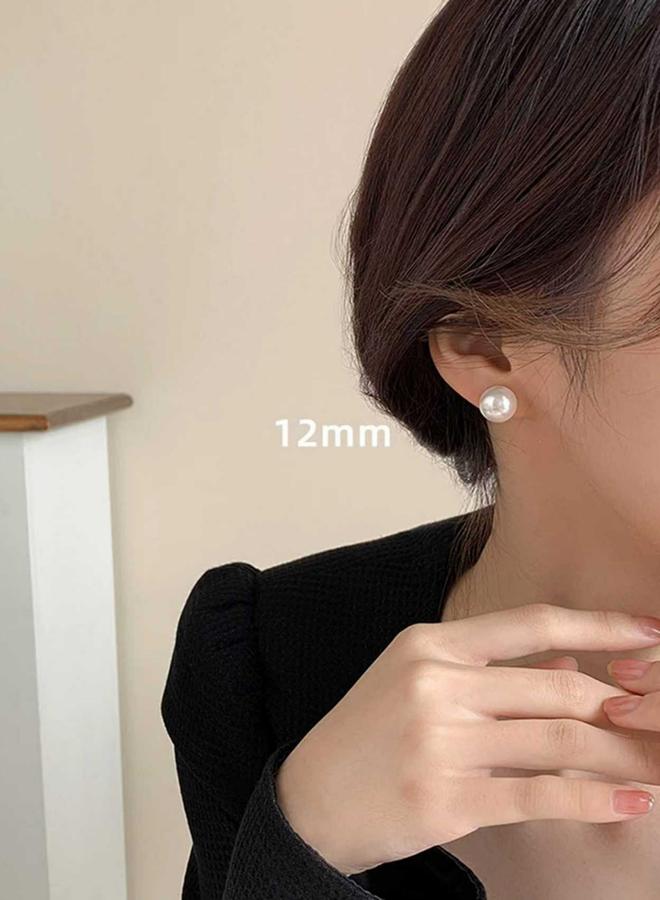 Take Two Set of 6 - Faux Pearl Stud Earrings - Image 3