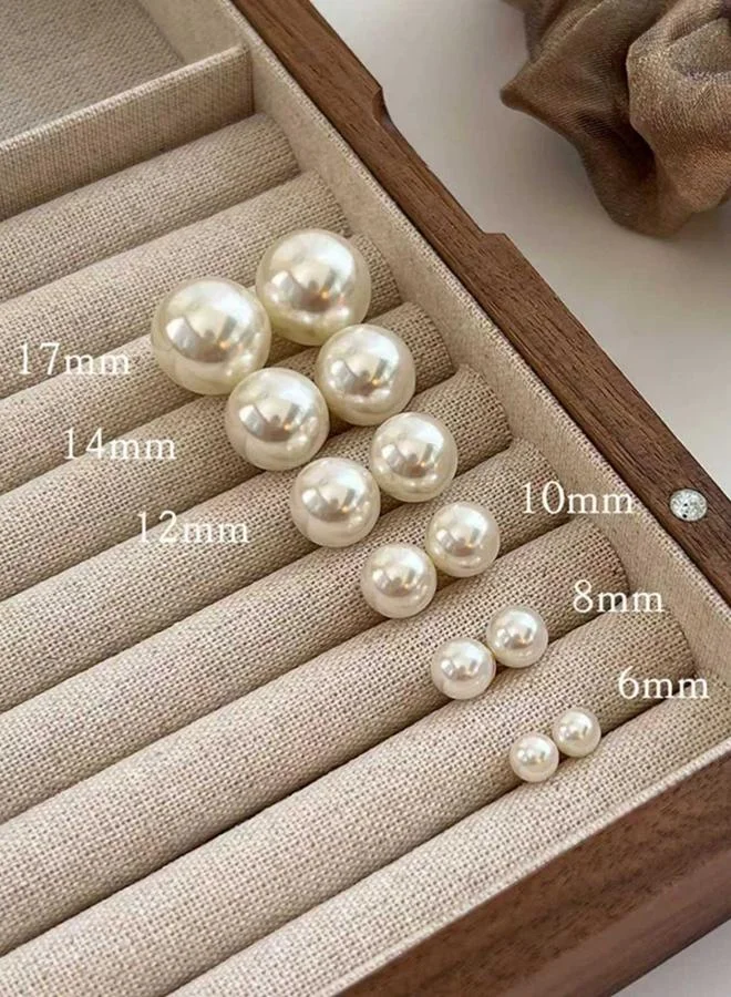 Take Two Take Two Set of 6 - Faux Pearl Stud Earrings