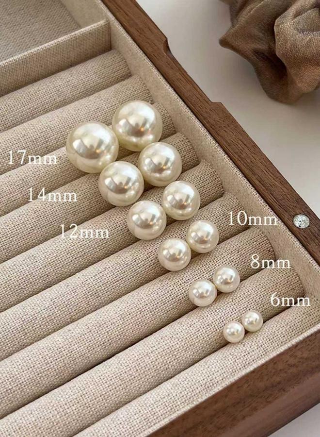 Take Two Set of 6 - Faux Pearl Stud Earrings - Image 1