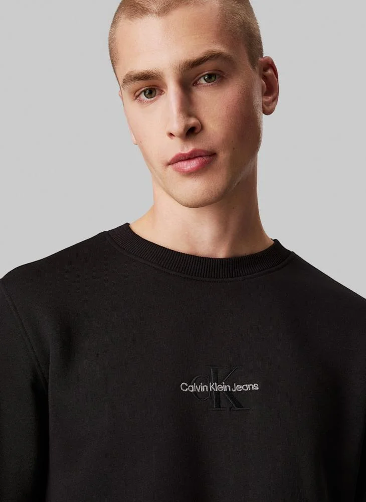 كالفن كلاين جينز Logo Crew Neck Sweatshirt