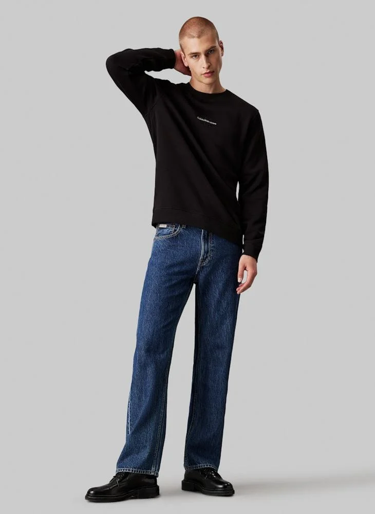 كالفن كلاين جينز Logo Crew Neck Sweatshirt