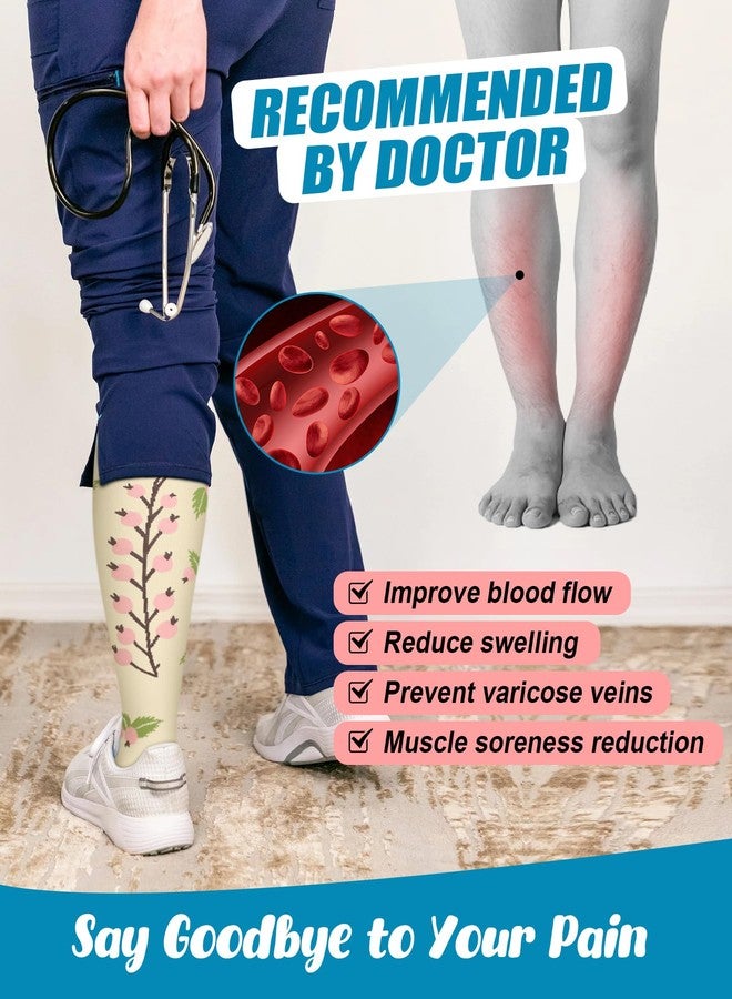 FuelMeFoot 6 Pairs Compression Socks for Women & Men 15-20mmHg Graduated Support Knee High Socks for Nurses, Travel, Athletic - Image 5