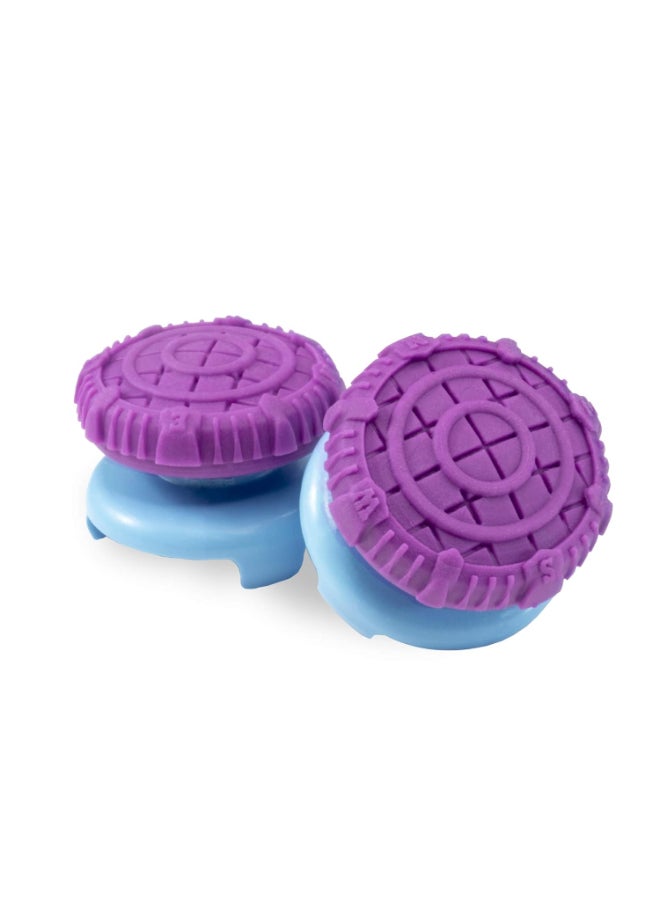 كنترول فريك KontrolFreek FPS Freek Battle Royale Performance Thumnbsticks for PlayStation 4 (PS4) and PlayStation 5 (PS5) | 2 High-Rise Convex | Purple - Image 4
