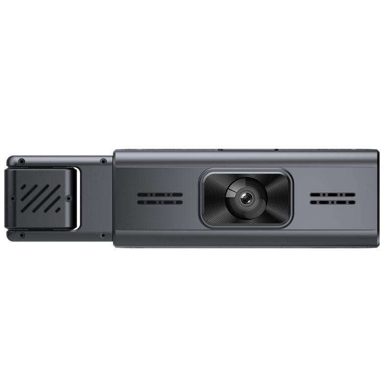 3 Cameras Dash Cam Parking Monitoring Clear Car Rearview Mirror Car Video Recording Camcorder Wide Angle Car Camera Recorder WIFI Interconnection Auto Safety Driving Recorder - Image 4