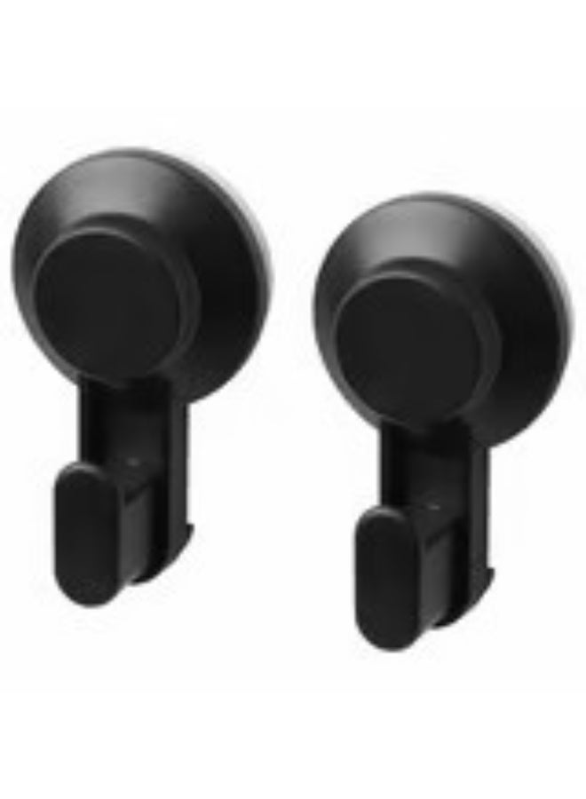 Hook with suction cup black - Image 1