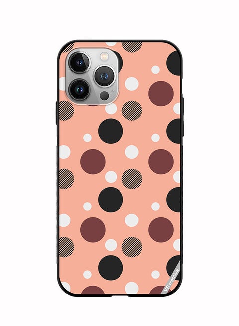 Protective Case Cover For Apple iPhone 11 Pro A Seamless Dotted Pattern Design Multicolour