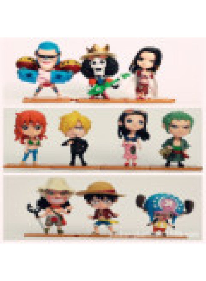 Optional One Piece Handmade Doll Qiao Ba Lufei Solon Car Ornaments Doll Gifts-Color:10 Building Blocks One Piece - Image 1