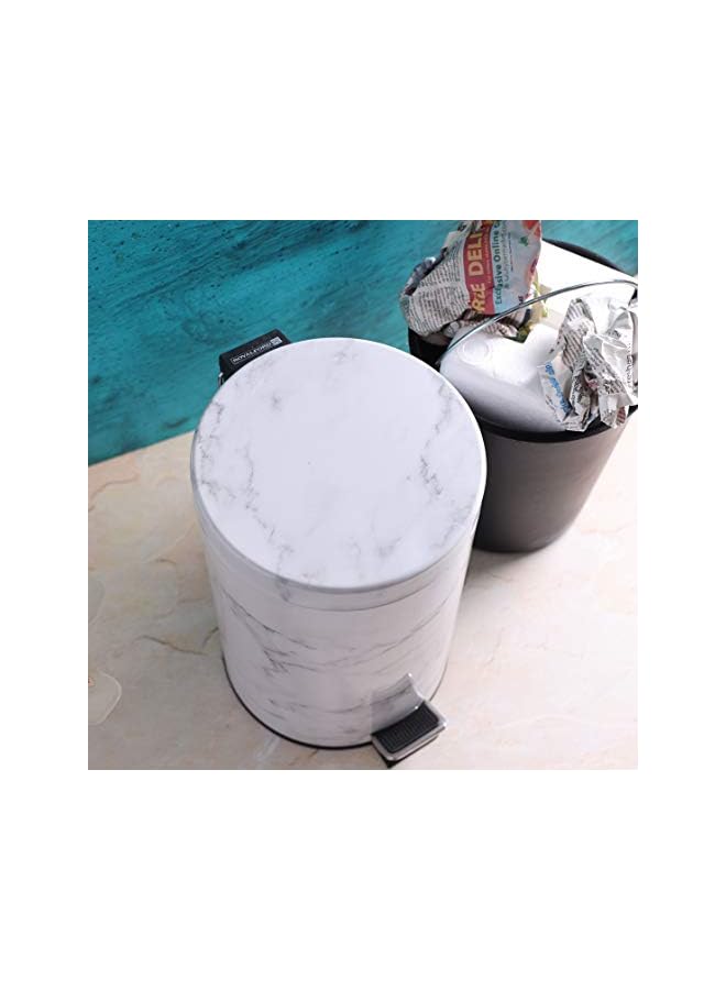 Raxoom 5Ltr Marble Design Dust Bin - Image 2