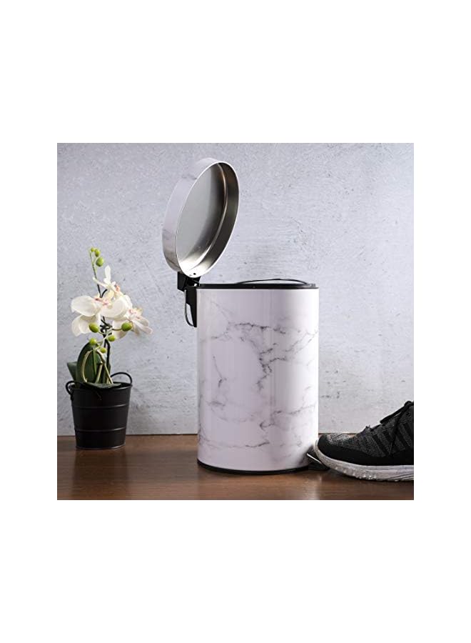 Raxoom 5Ltr Marble Design Dust Bin - Image 3