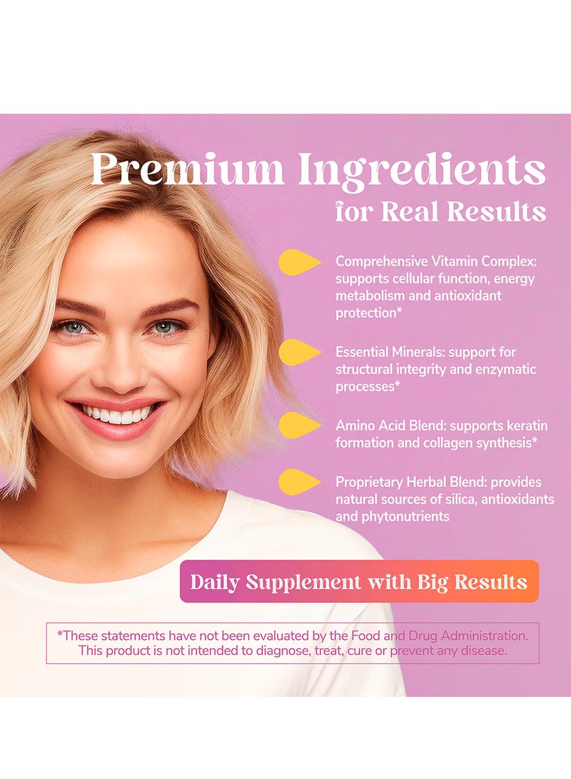 21st Century Hair Skin And Nails 50 Tablets - Image 3