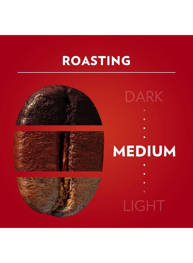 Lavazza Qualità Rossa Ground Coffee, Medium Roast, Arabica and Robusta Blend, 8.8 oz Brick (Pack of 4) - Image 4