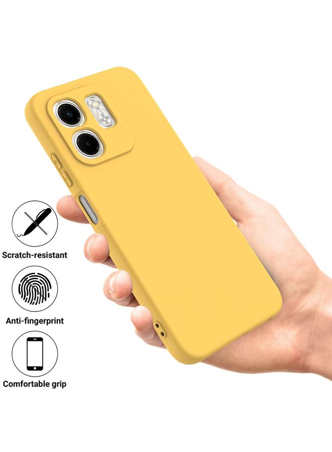 S-TOP Case For Infinix Smart 9 Solid Color Liquid Silicone Dropproof Full Coverage Phone Case - Image 2