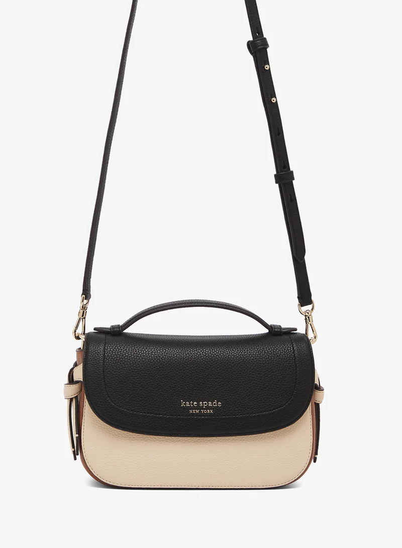 Logo Detail Flap Over Crossbody
