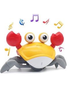 YOMNA New Creative Electric Runaway Crab Baby Educational Toddler Toy Interactive Escaping Toys With LED A  - Image 1