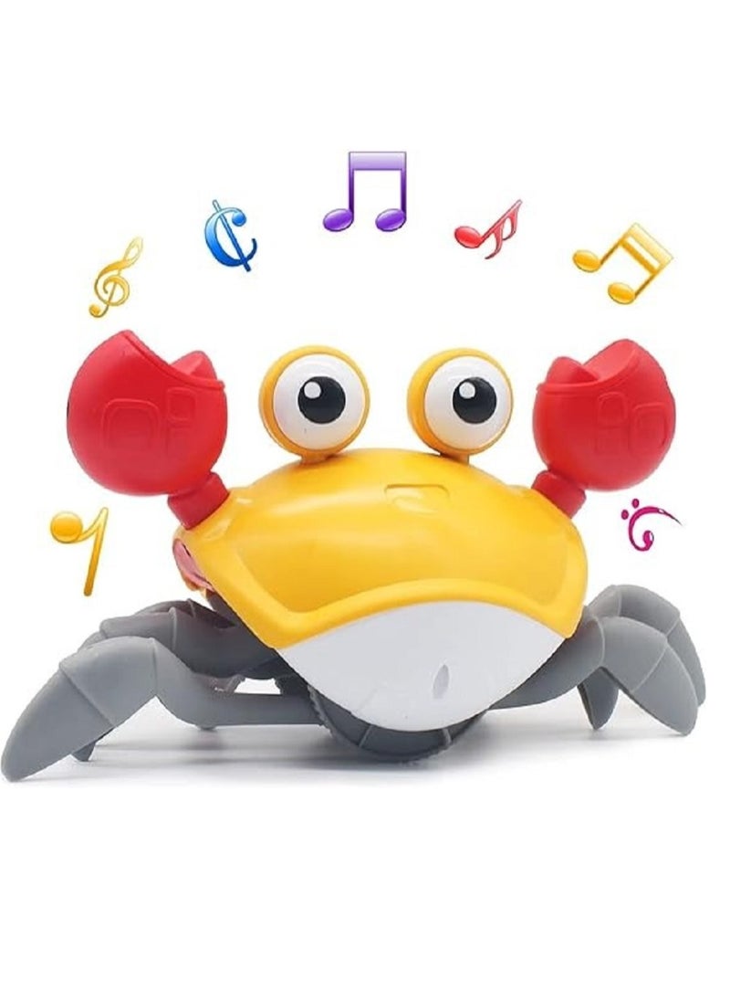 YOMNA - New Creative Electric Runaway Crab Baby Educational Toddler Toy Interactive Escaping Toys With LED A - Image 1